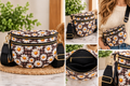 Mocha Daisy Crossbody